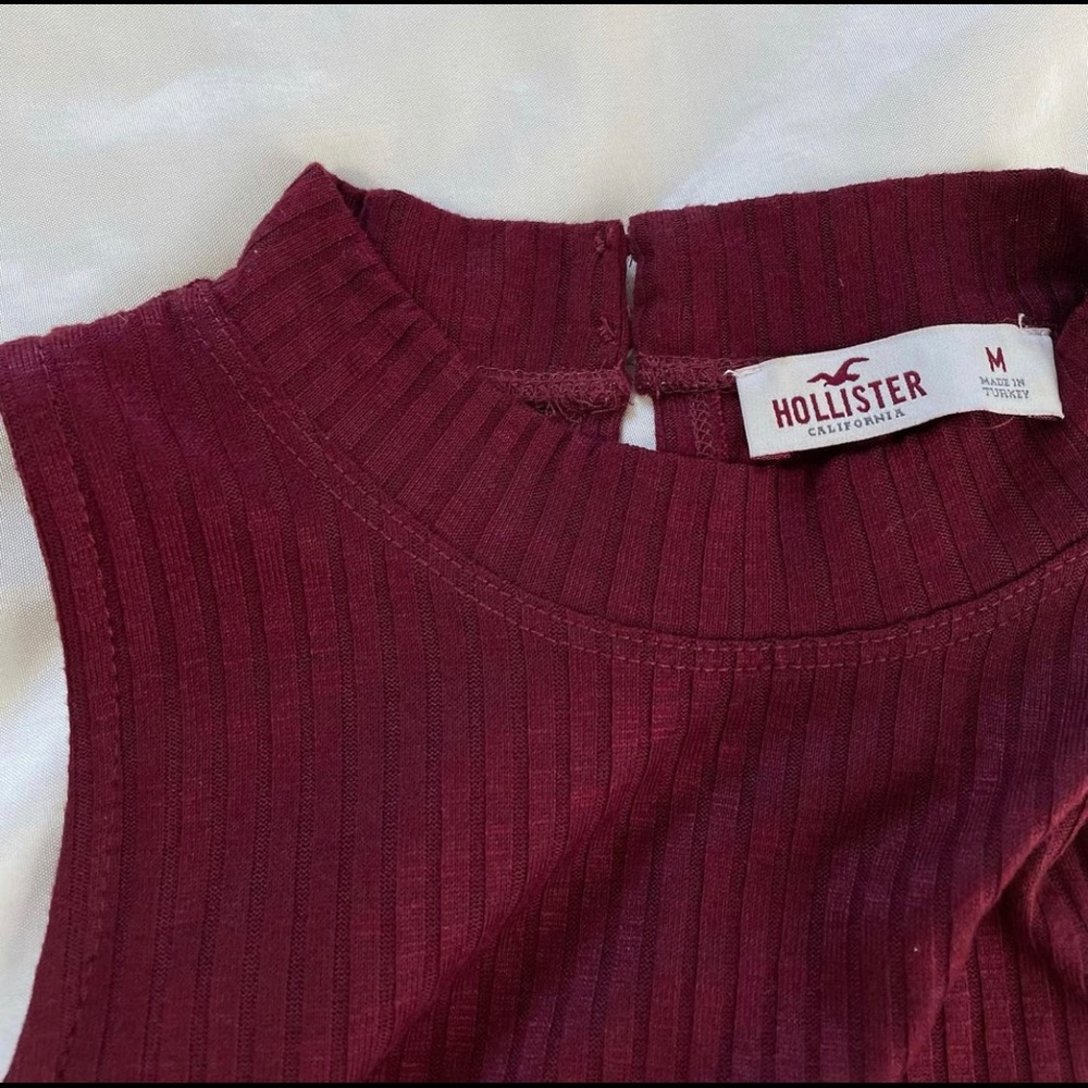MAROON HOLLISTER DRESS
